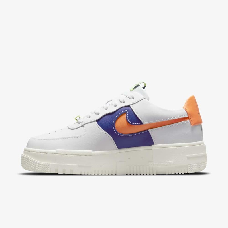 Nike air force 1 purple store and orange